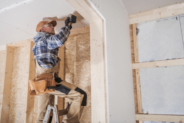 hanging drywall